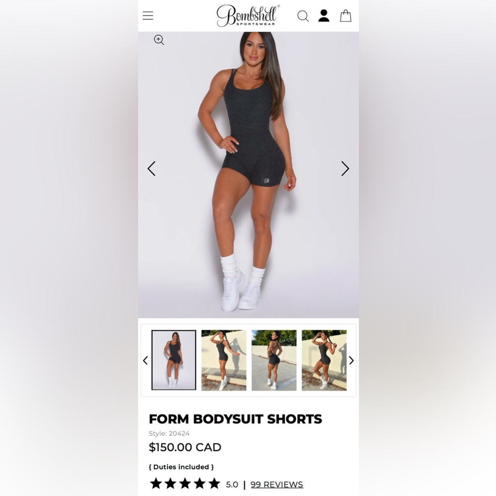 2 bombshell bodysuits NWT